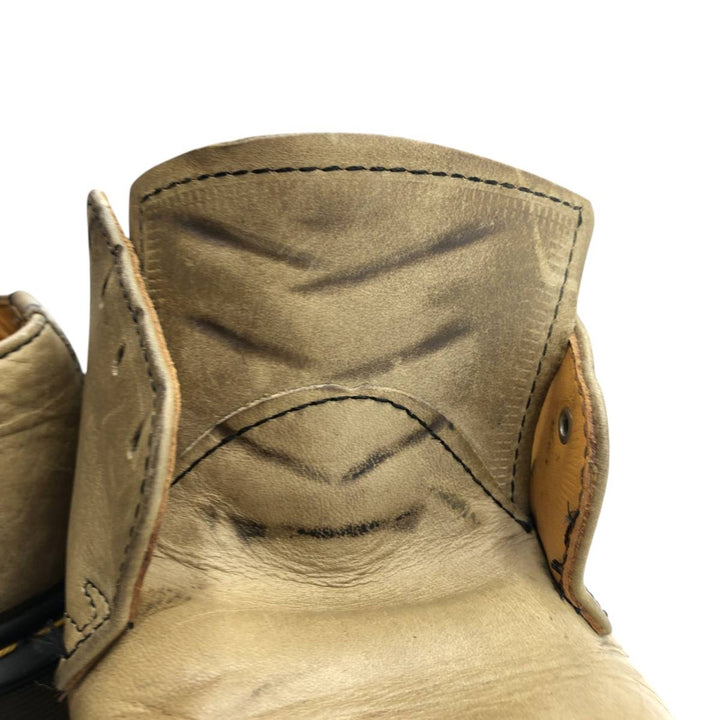 Dr. Martens 4-Eye Shoes, Made in England, Size 10 Men's 29.0cm genuine leather Khaki type Vintage Second Hand