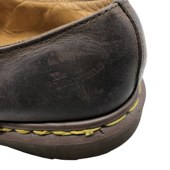 Dr. Martens THE ORIGINAL 4-Eye Shoes, Made in England, Size 8 Men's 27.0cm genuine leather brown type Vintage Second Hand