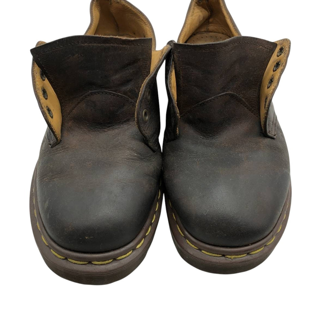 Dr. Martens THE ORIGINAL 4-Eye Shoes, Made in England, Size 8 Men's 27.0cm genuine leather brown type Vintage Second Hand