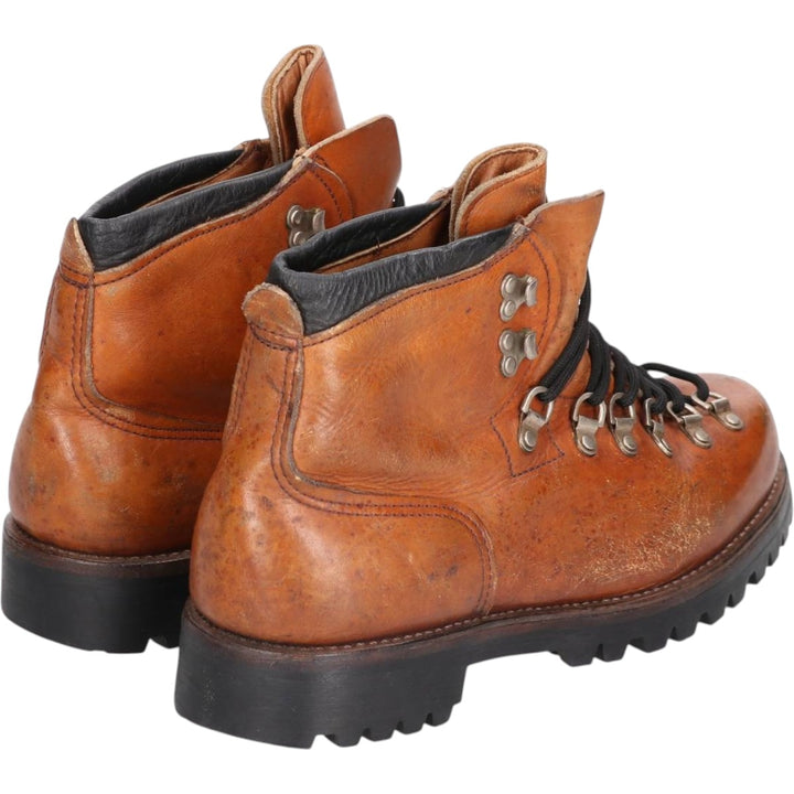 70s-80s Red Wing Irish Setter Dog Tag Platform Trekking Boots Made in USA Size 8 1/2 D Men's 26.5cm unclear brown type Vintage Second Hand