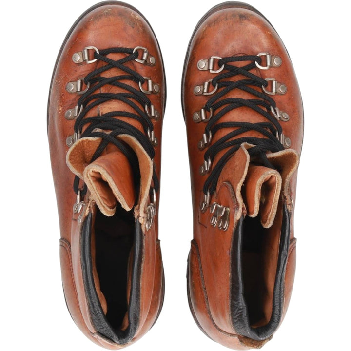 70s-80s Red Wing Irish Setter Dog Tag Platform Trekking Boots Made in USA Size 8 1/2 D Men's 26.5cm unclear brown type Vintage Second Hand