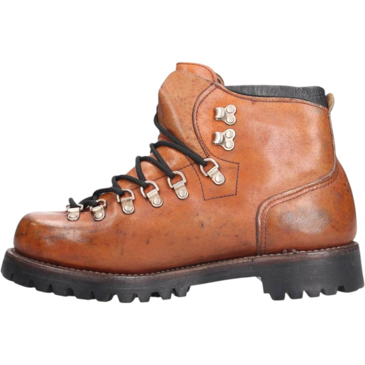 70s-80s Red Wing Irish Setter Dog Tag Platform Trekking Boots Made in USA Size 8 1/2 D Men's 26.5cm unclear brown type Vintage Second Hand