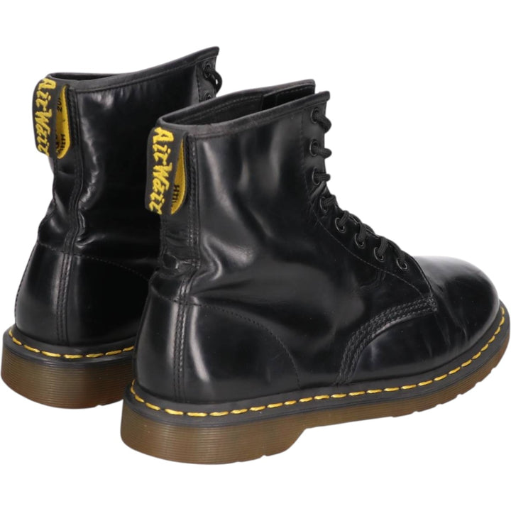 Dr. Martens 8-hole boots 9 Men's 28.0cm unclear black type Vintage Second Hand