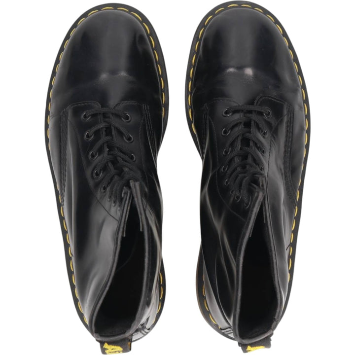 Dr. Martens 8-hole boots 9 Men's 28.0cm unclear black type Vintage Second Hand