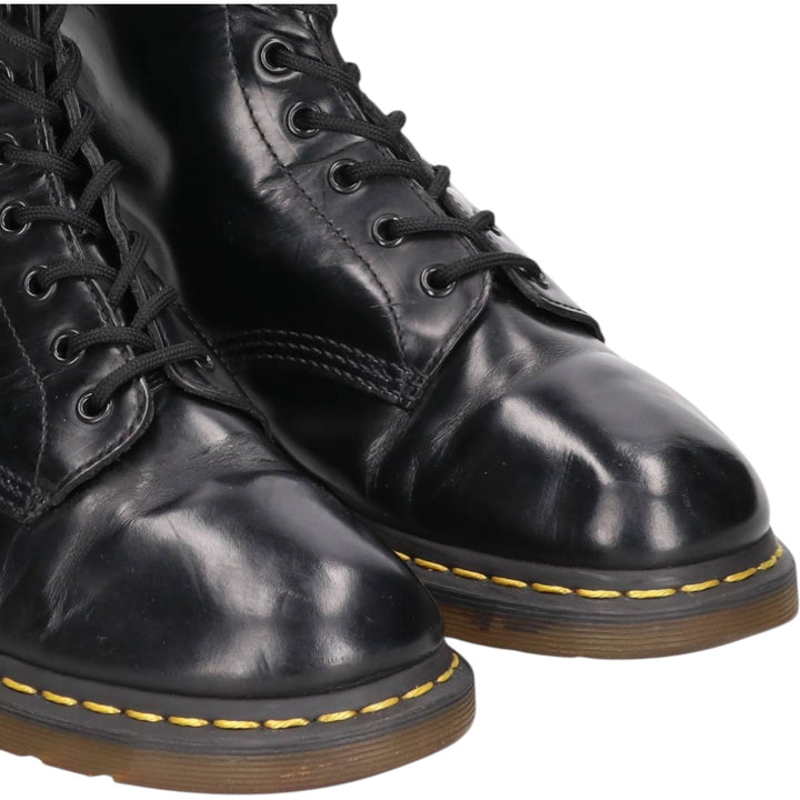 Dr. Martens 8-hole boots 9 Men's 28.0cm unclear black type Vintage Second Hand