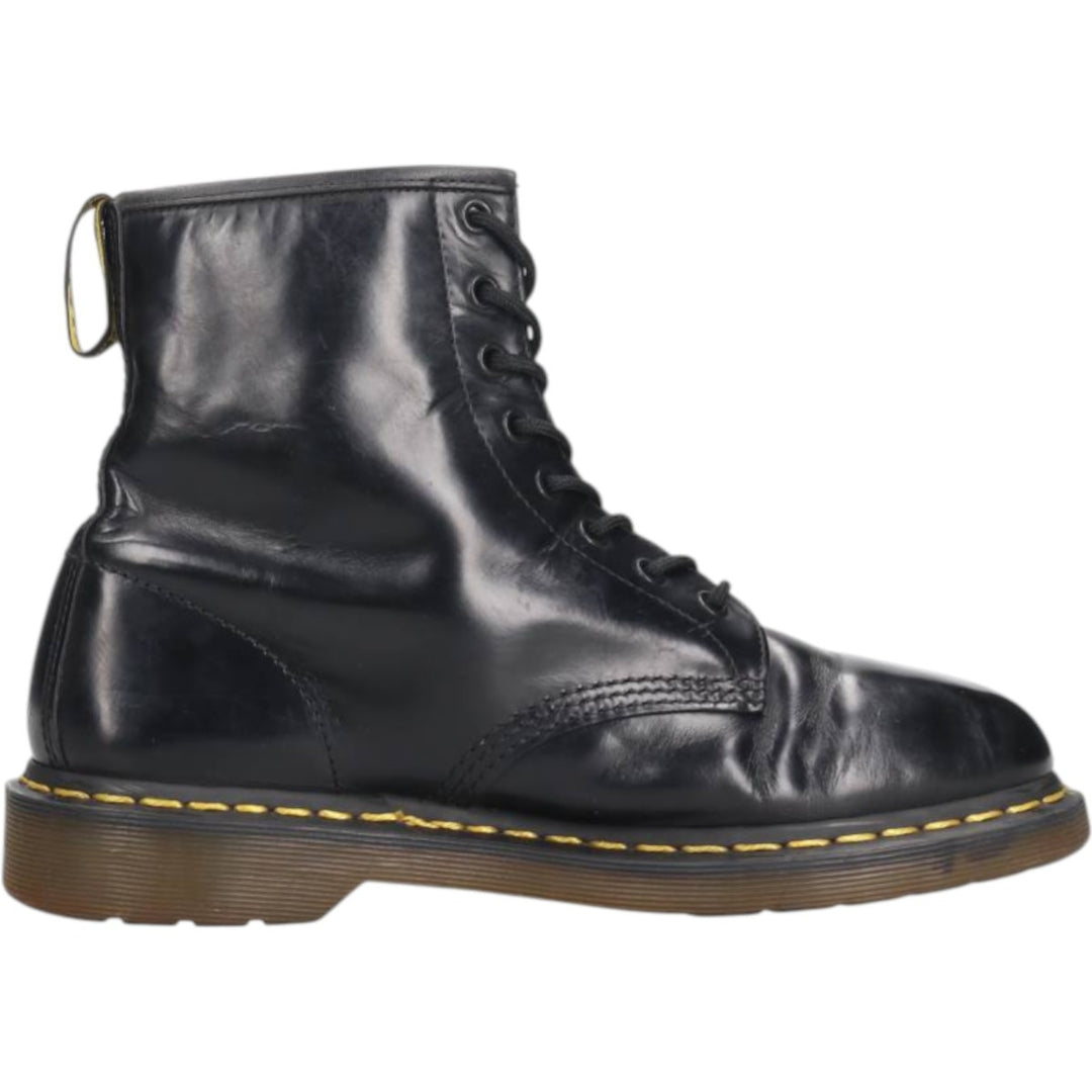 Dr. Martens 8-hole boots 9 Men's 28.0cm unclear black type Vintage Second Hand