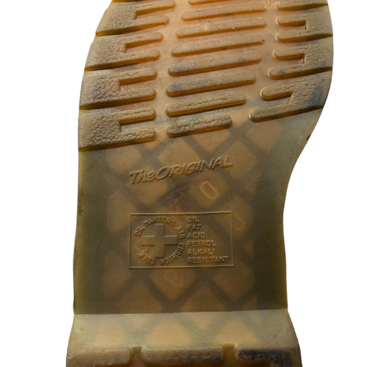 Dr. Martens 8-hole boots 9 Men's 28.0cm unclear black type Vintage Second Hand