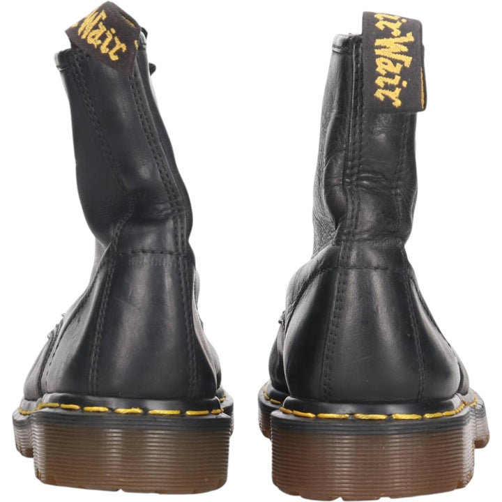 Dr. Martens 8-hole boots made in the UK Men's 27.0cm genuine leather black type Vintage Second Hand