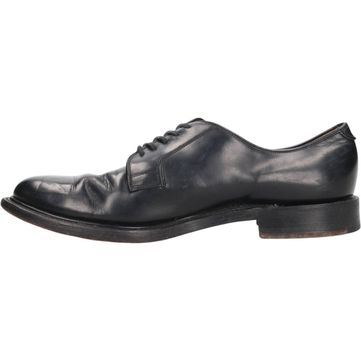 Loake Plain Toe Shoes Made in England 10 1/2 EX Men's 29.0cm genuine leather black type Vintage Second Hand