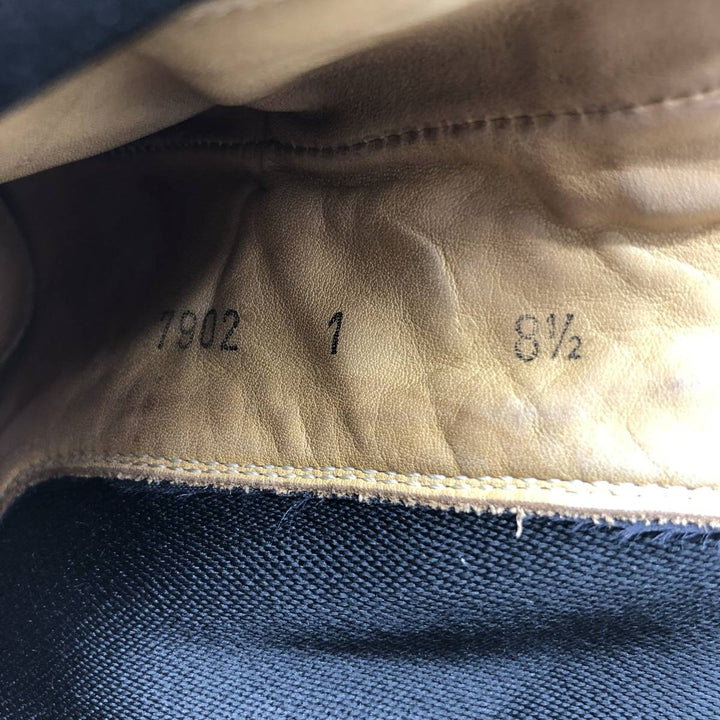 Carlos Santos CARLOS SANTOS Side Gore Boots 8 1/2 Men's 27.0cm genuine leather brown type Vintage Second Hand