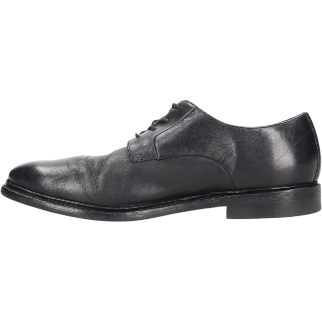 Bostonian Plain Toe Shoes, Size 9 1/2 Men's 27.5cm genuine leather black type Vintage Second Hand