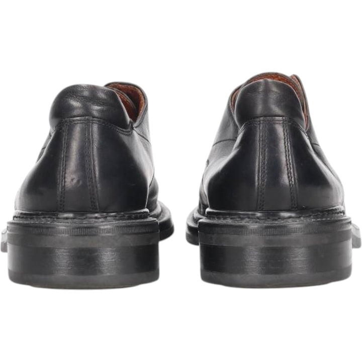 Johnston & Murphy U-tip shoes, Made in Italy, size 8 1/2 Men's 26.5cm genuine leather black type Vintage Second Hand
