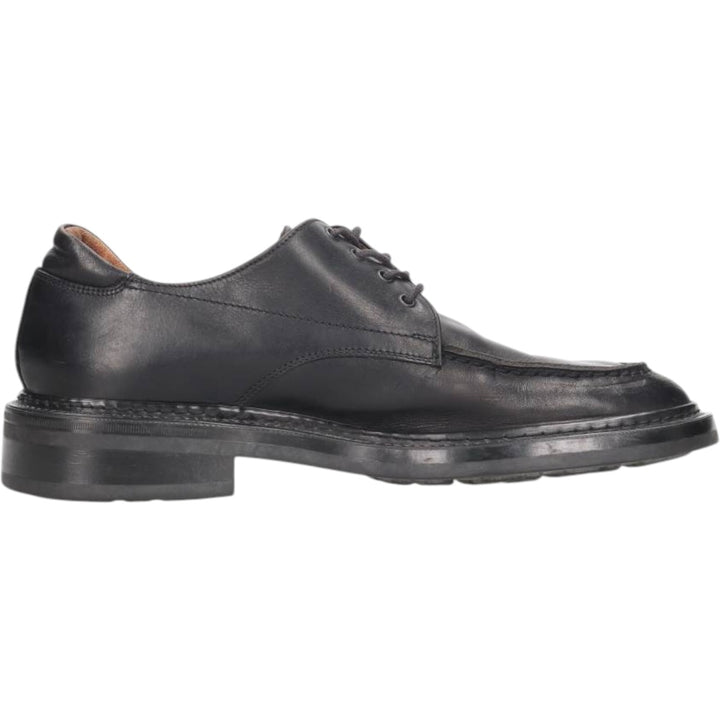 Johnston & Murphy U-tip shoes, Made in Italy, size 8 1/2 Men's 26.5cm genuine leather black type Vintage Second Hand