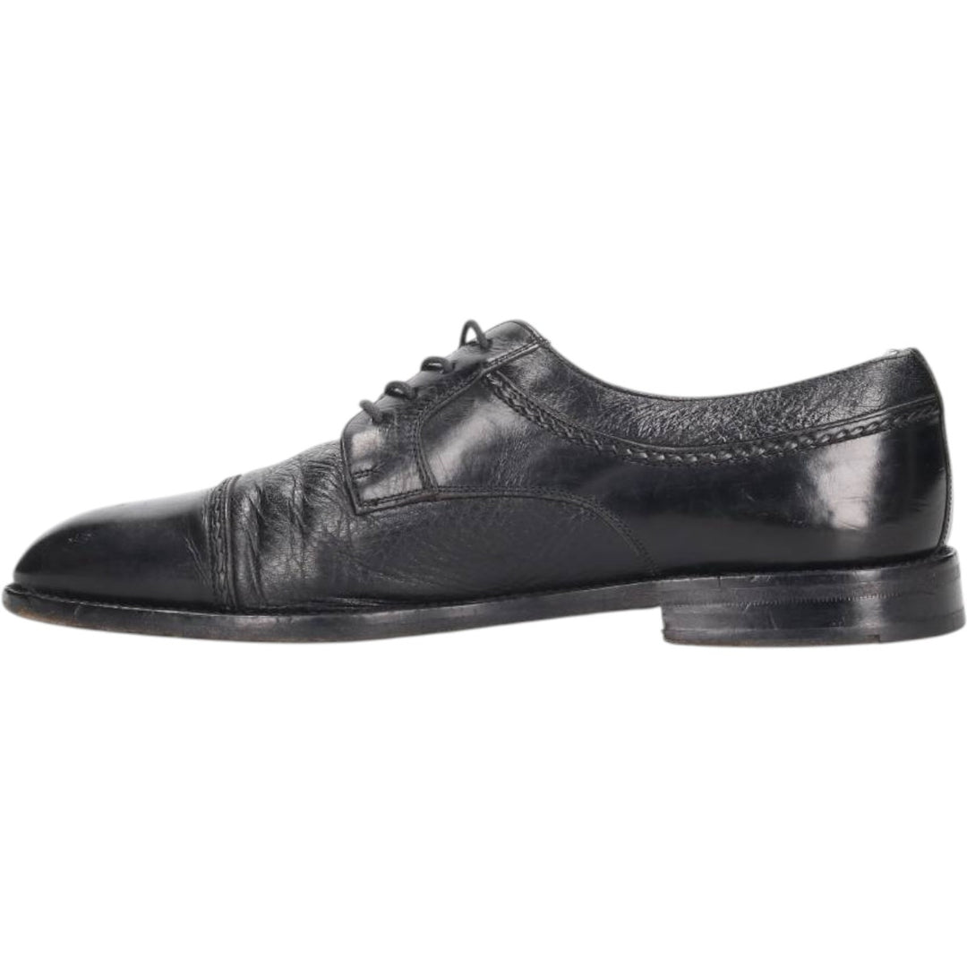 Mezlan Straight Tip Shoes, Made in Spain, Size 10 M Men's 28.0cm genuine leather black type Vintage Second Hand