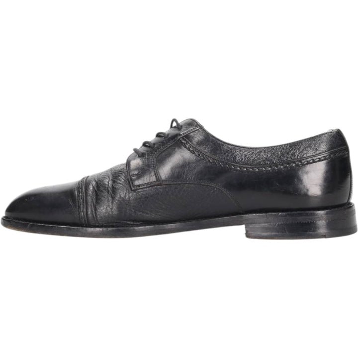 Mezlan Straight Tip Shoes, Made in Spain, Size 10 M Men's 28.0cm genuine leather black type Vintage Second Hand