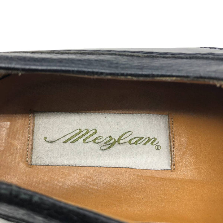 Mezlan Straight Tip Shoes, Made in Spain, Size 10 M Men's 28.0cm genuine leather black type Vintage Second Hand