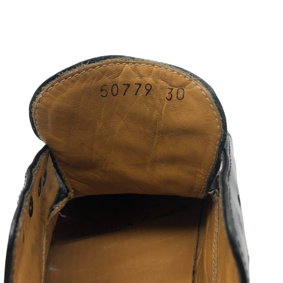 Mezlan Straight Tip Shoes, Made in Spain, Size 10 M Men's 28.0cm genuine leather black type Vintage Second Hand