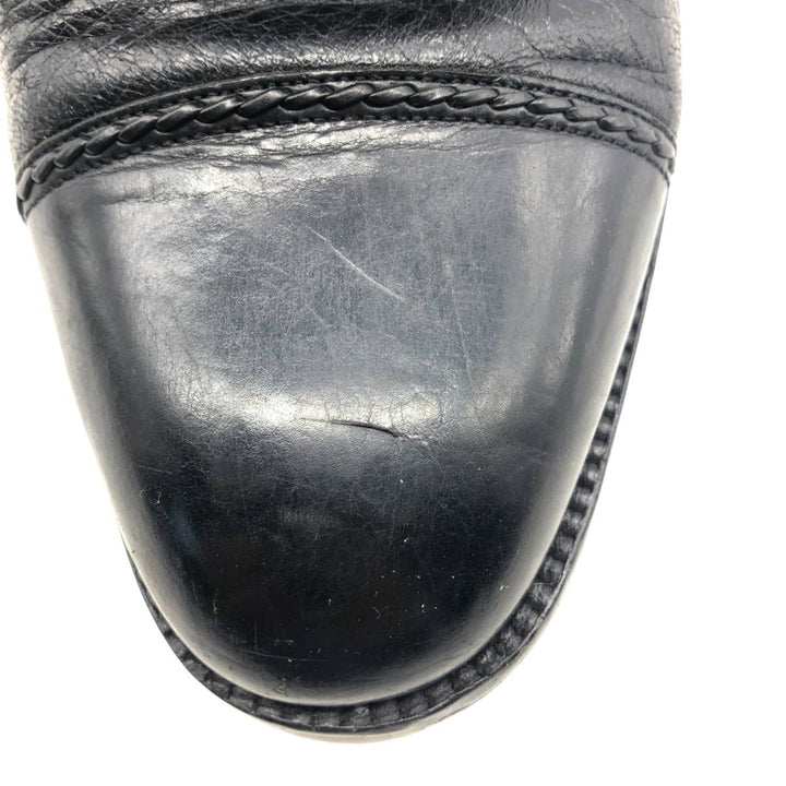 Mezlan Straight Tip Shoes, Made in Spain, Size 10 M Men's 28.0cm genuine leather black type Vintage Second Hand