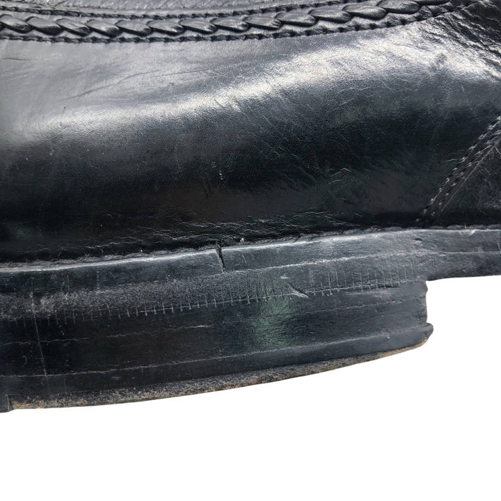 Mezlan Straight Tip Shoes, Made in Spain, Size 10 M Men's 28.0cm genuine leather black type Vintage Second Hand