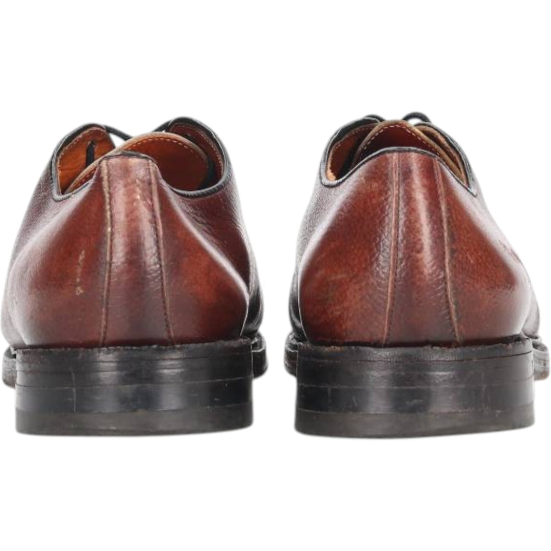 GUARDS Straight Tip Shoes, Made in the UK, 9D Men's 27.5cm genuine leather brown type Vintage Second Hand