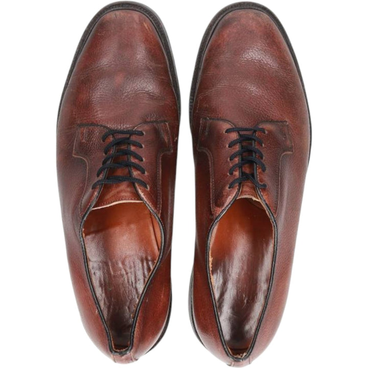 GUARDS Straight Tip Shoes, Made in the UK, 9D Men's 27.5cm genuine leather brown type Vintage Second Hand