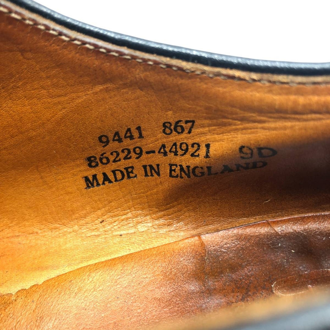 GUARDS Straight Tip Shoes, Made in the UK, 9D Men's 27.5cm genuine leather brown type Vintage Second Hand