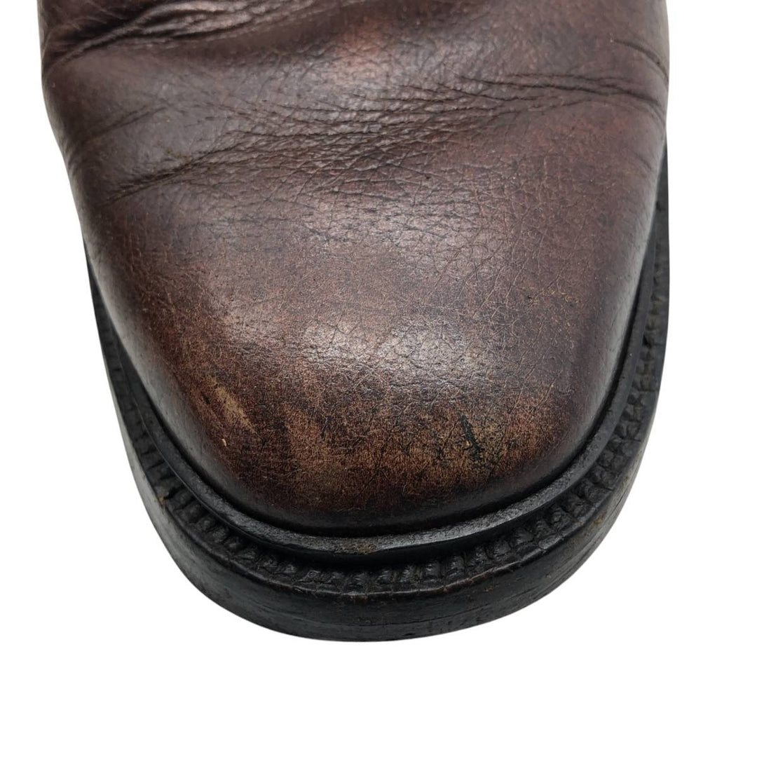 GUARDS Straight Tip Shoes, Made in the UK, 9D Men's 27.5cm genuine leather brown type Vintage Second Hand