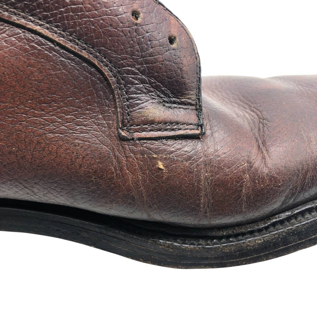 GUARDS Straight Tip Shoes, Made in the UK, 9D Men's 27.5cm genuine leather brown type Vintage Second Hand