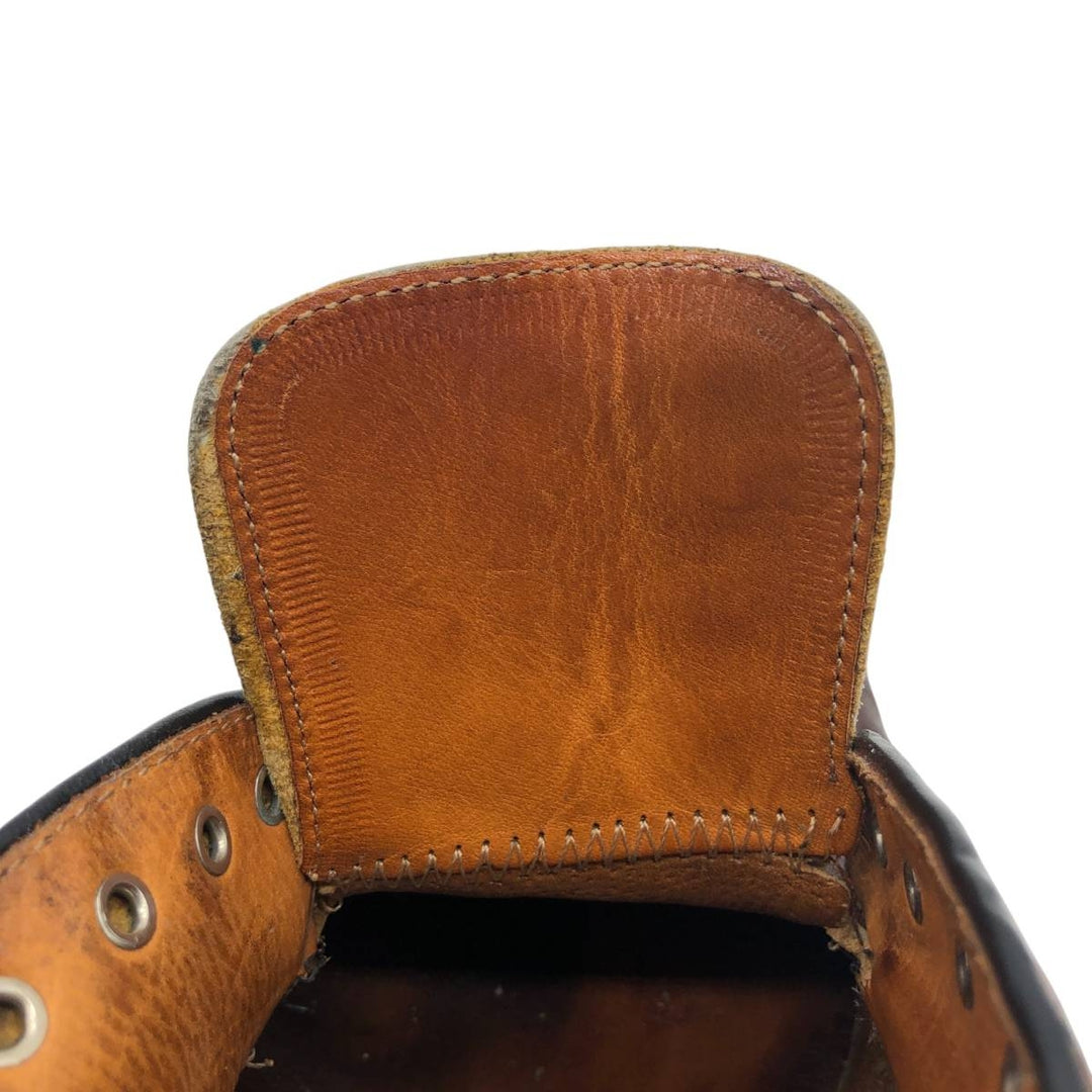 GUARDS Straight Tip Shoes, Made in the UK, 9D Men's 27.5cm genuine leather brown type Vintage Second Hand
