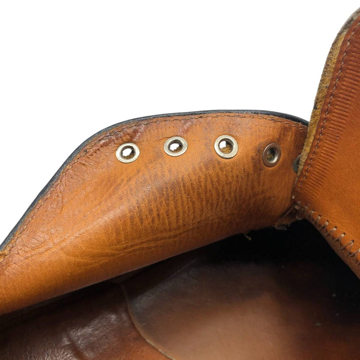 GUARDS Straight Tip Shoes, Made in the UK, 9D Men's 27.5cm genuine leather brown type Vintage Second Hand