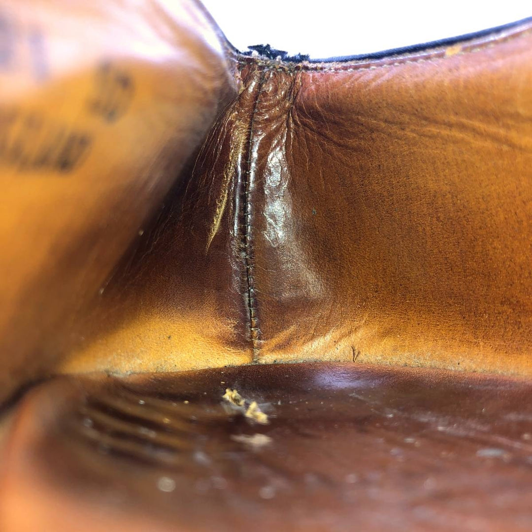 GUARDS Straight Tip Shoes, Made in the UK, 9D Men's 27.5cm genuine leather brown type Vintage Second Hand