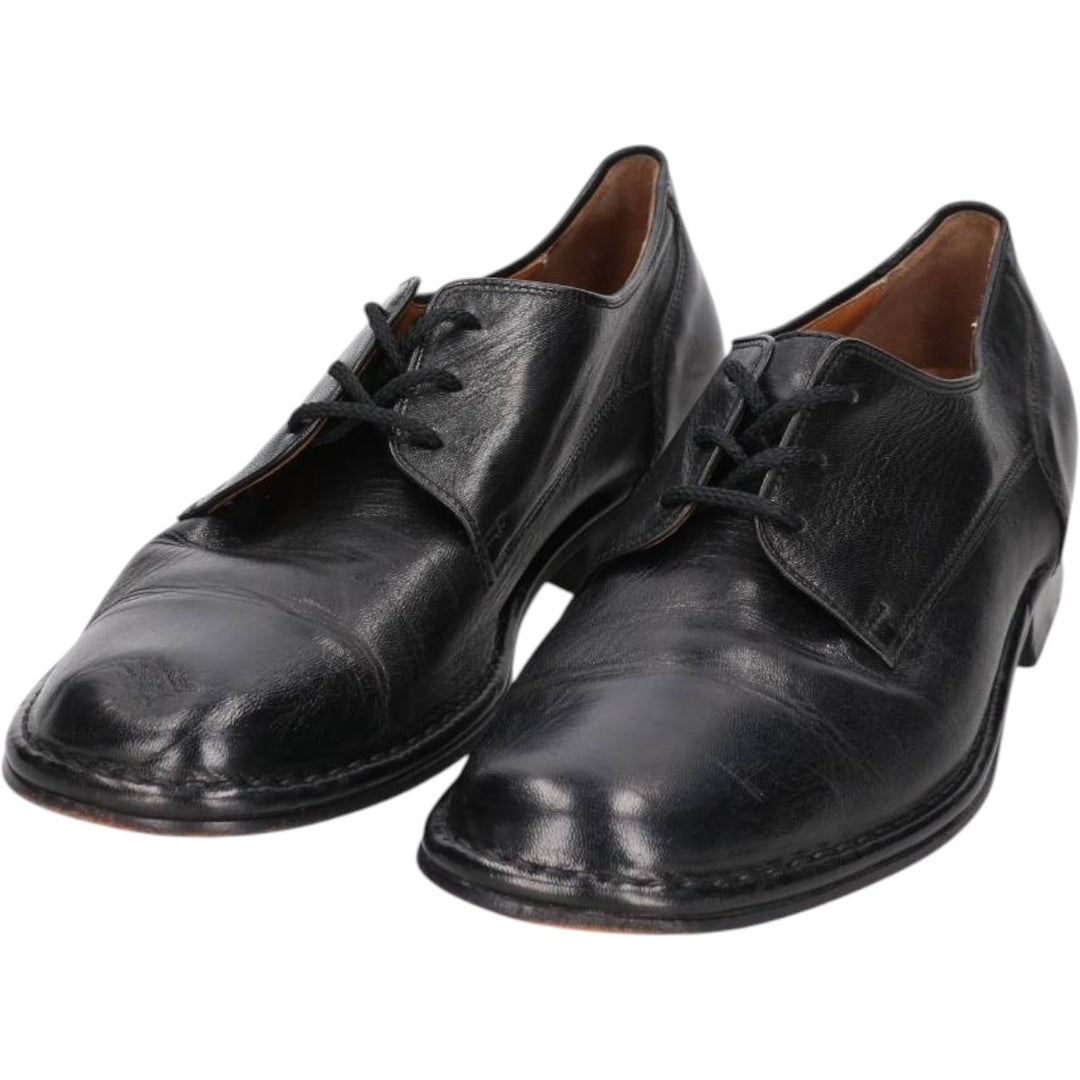 SIOUX Plain Toe Shoes, Made in Europe, Size 8 1/2 Men's 27.0cm genuine leather black type Vintage Second Hand