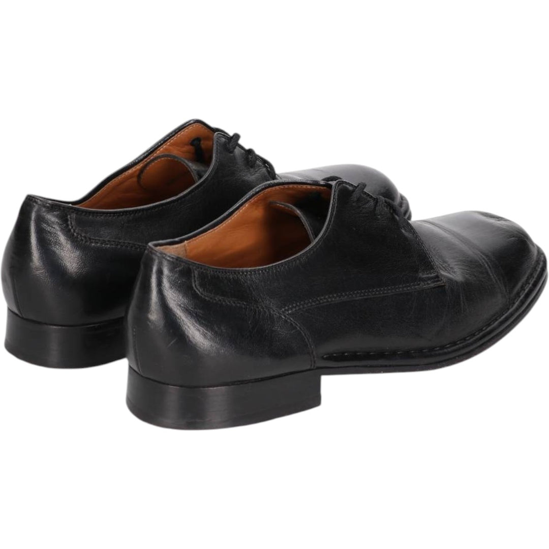 SIOUX Plain Toe Shoes, Made in Europe, Size 8 1/2 Men's 27.0cm genuine leather black type Vintage Second Hand