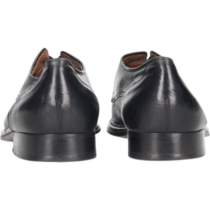 SIOUX Plain Toe Shoes, Made in Europe, Size 8 1/2 Men's 27.0cm genuine leather black type Vintage Second Hand