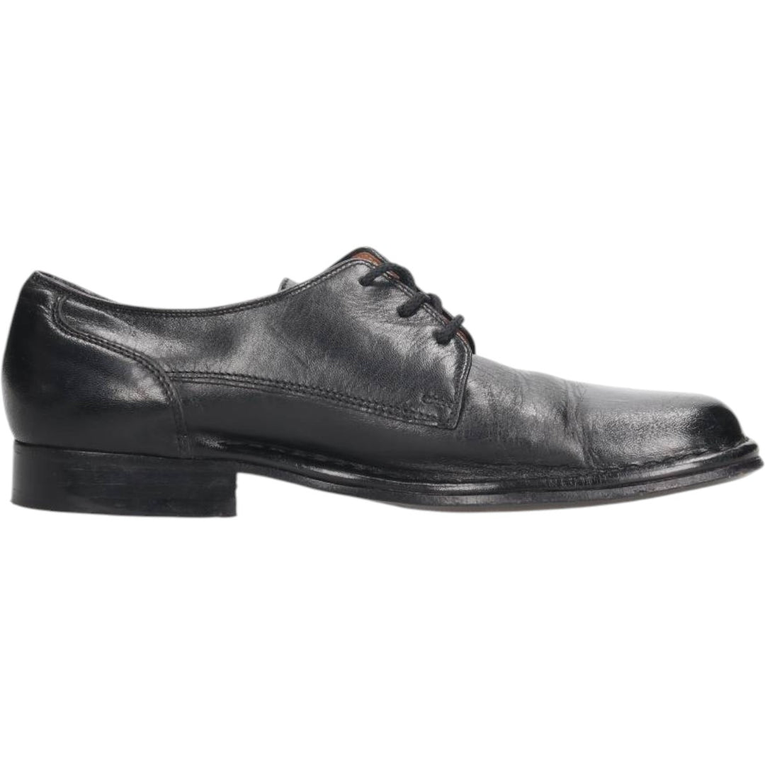 SIOUX Plain Toe Shoes, Made in Europe, Size 8 1/2 Men's 27.0cm genuine leather black type Vintage Second Hand