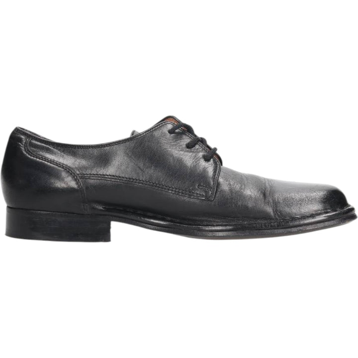 SIOUX Plain Toe Shoes, Made in Europe, Size 8 1/2 Men's 27.0cm genuine leather black type Vintage Second Hand