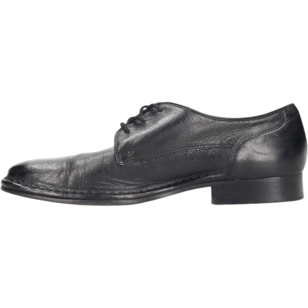 SIOUX Plain Toe Shoes, Made in Europe, Size 8 1/2 Men's 27.0cm genuine leather black type Vintage Second Hand