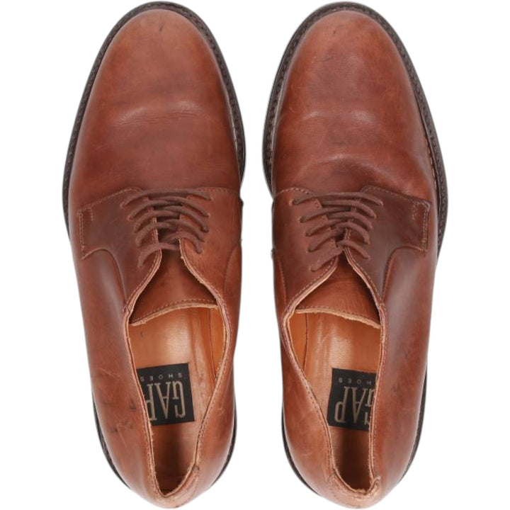 GAP Plain Toe Shoes Made in Italy Size 9 Men's 27.0cm genuine leather brown type Vintage Second Hand