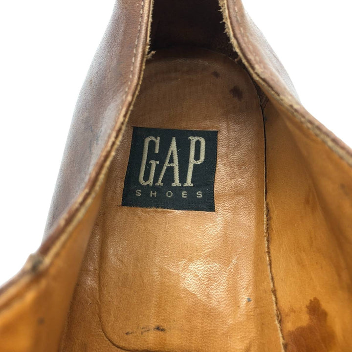 GAP Plain Toe Shoes Made in Italy Size 9 Men's 27.0cm genuine leather brown type Vintage Second Hand