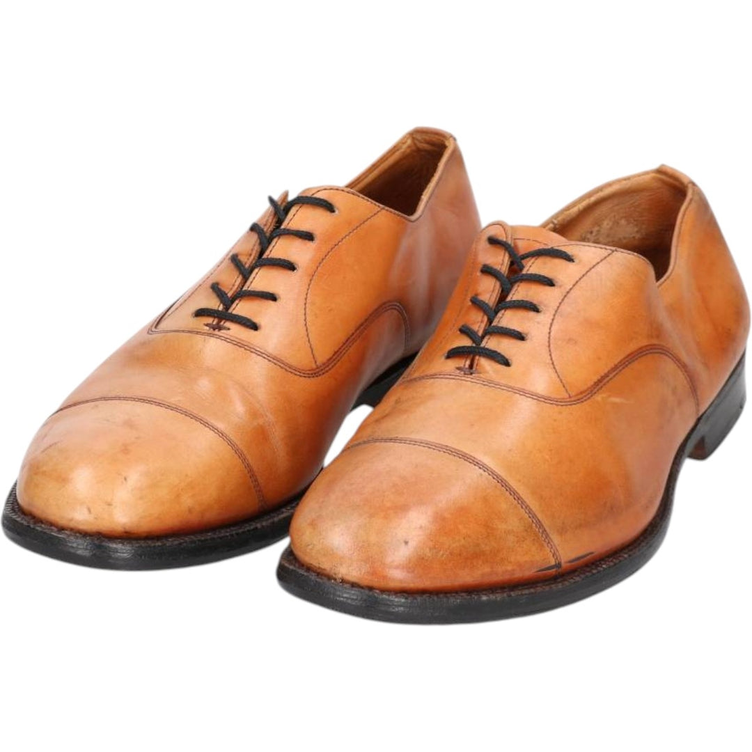 Church's Straight Tip Shoes, Made in England, 75g Men's 26.0cm unclear beige type brown Vintage Second Hand