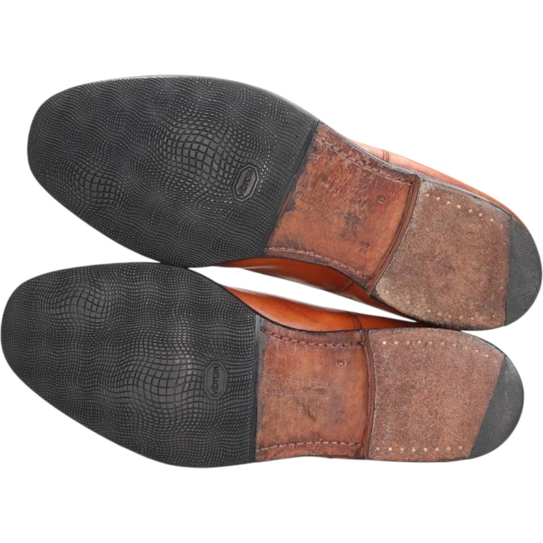 Church's Straight Tip Shoes, Made in England, 75g Men's 26.0cm unclear beige type brown Vintage Second Hand
