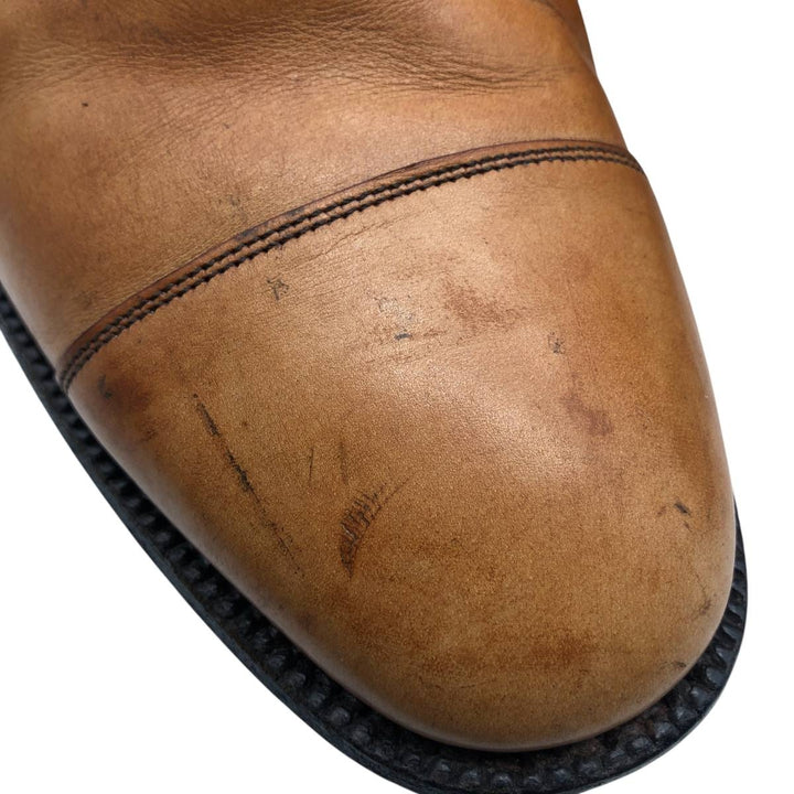 Church's Straight Tip Shoes, Made in England, 75g Men's 26.0cm unclear beige type brown Vintage Second Hand
