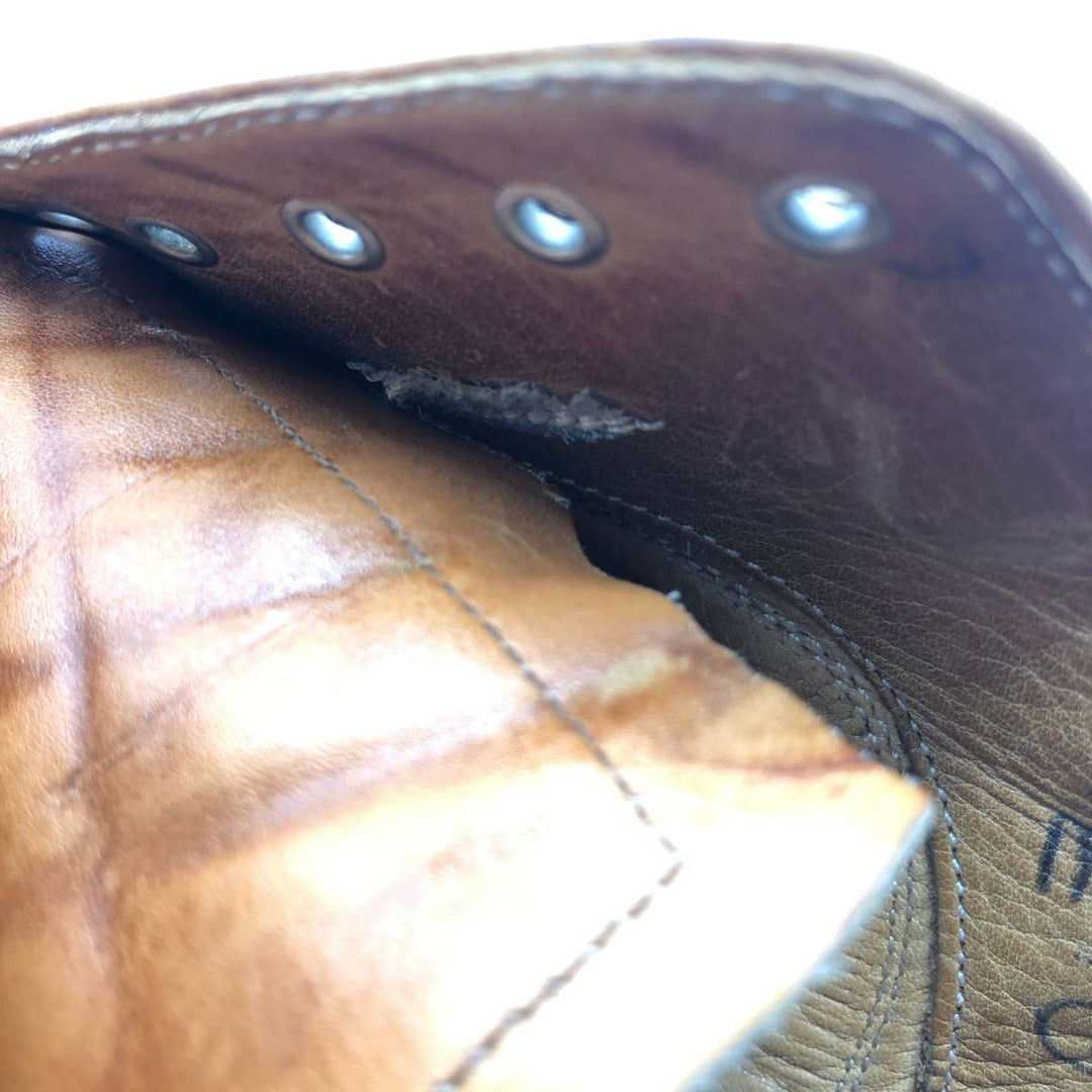Church's Straight Tip Shoes, Made in England, 75g Men's 26.0cm unclear beige type brown Vintage Second Hand