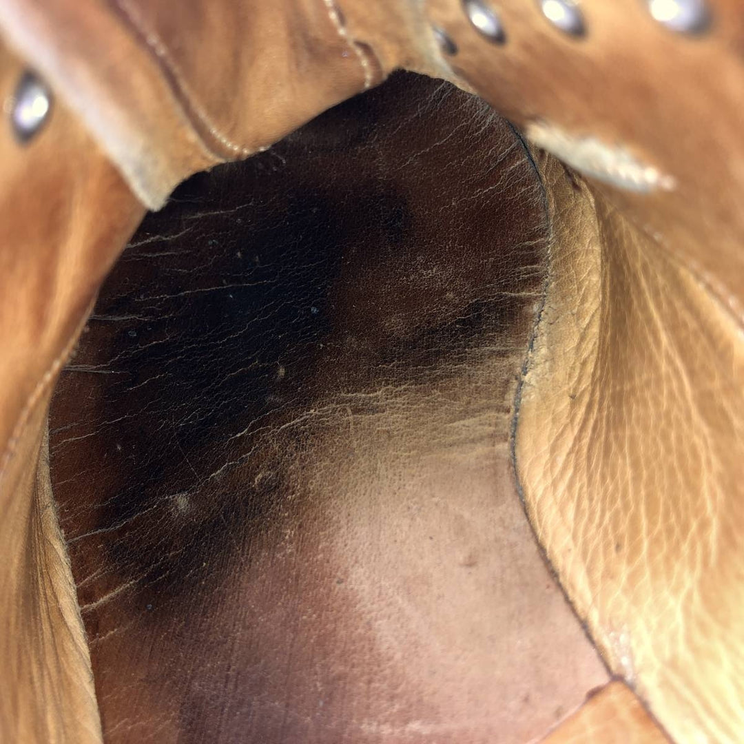 Church's Straight Tip Shoes, Made in England, 75g Men's 26.0cm unclear beige type brown Vintage Second Hand
