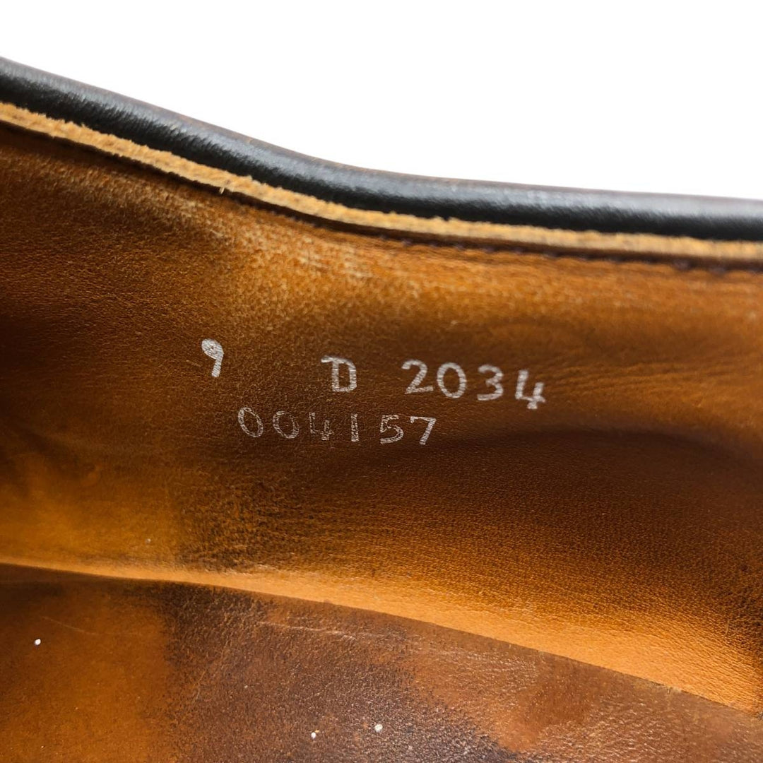 Allen Edmonds Byron Straight Tip Shoes, Made in USA, Size 9 Men's 27.0cm unclear brown type Vintage Second Hand