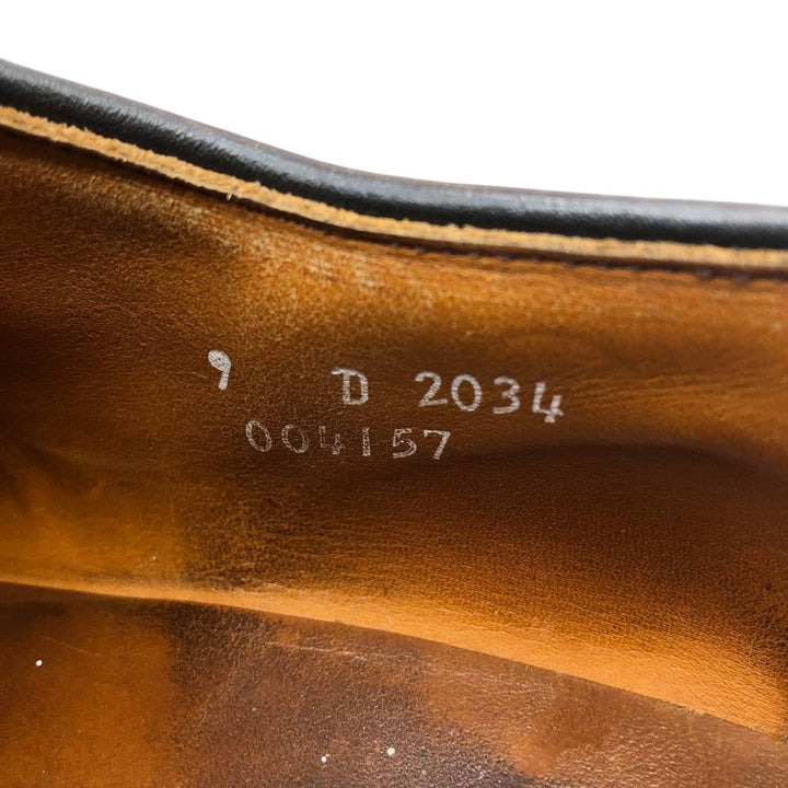 Allen Edmonds Byron Straight Tip Shoes, Made in USA, Size 9 Men's 27.0cm unclear brown type Vintage Second Hand
