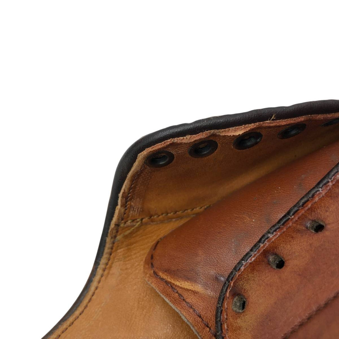 Allen Edmonds Byron Straight Tip Shoes, Made in USA, Size 9 Men's 27.0cm unclear brown type Vintage Second Hand