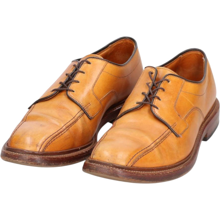 Allen Edmonds Hillcrest Swirl Mocha Leather Shoes, Size 9, Made in USA Men's 27.0cm genuine leather brown type Vintage Second Hand