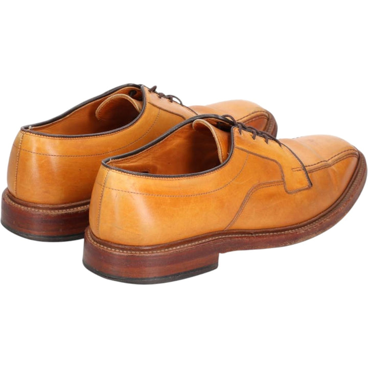 Allen Edmonds Hillcrest Swirl Mocha Leather Shoes, Size 9, Made in USA Men's 27.0cm genuine leather brown type Vintage Second Hand