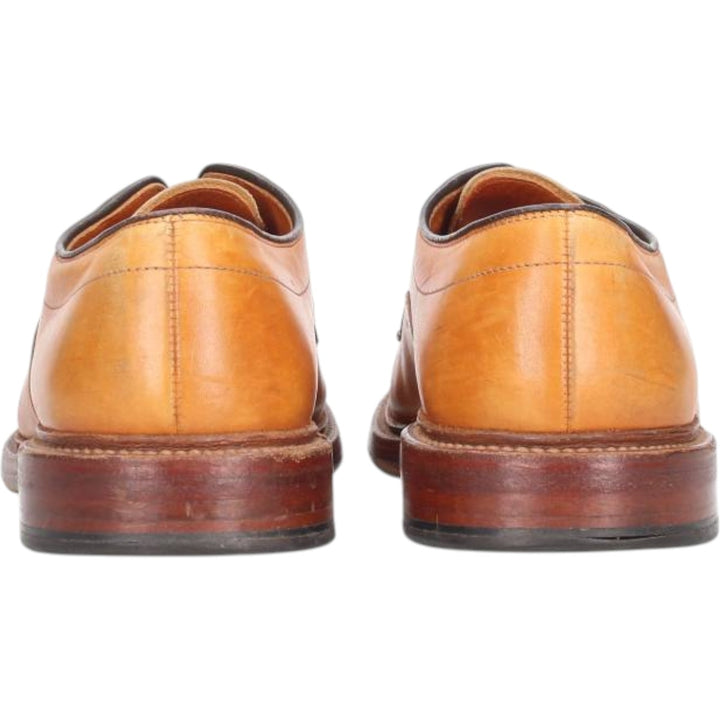 Allen Edmonds Hillcrest Swirl Mocha Leather Shoes, Size 9, Made in USA Men's 27.0cm genuine leather brown type Vintage Second Hand